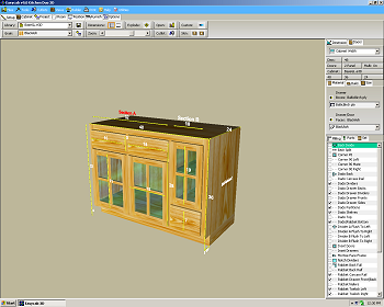 3D Cabinet Design